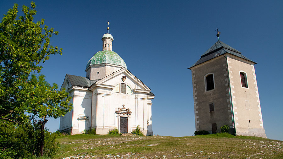 kaple sv. Šebestiána. Svatý kopeček